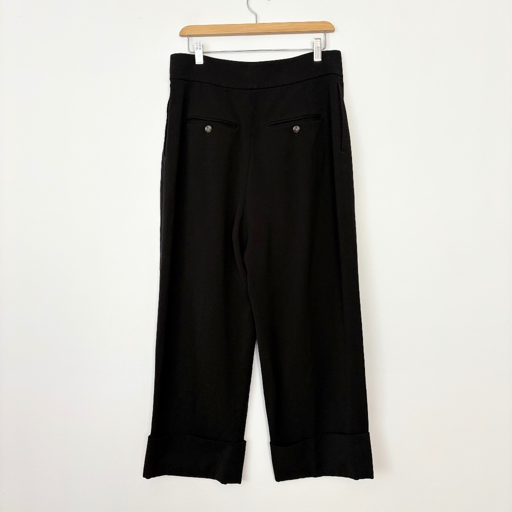 Club Monaco Black High-Waist Tailored Pants - Picture 3 of 6